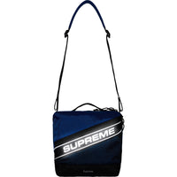 Supreme Logo Shoulder Bag Blue