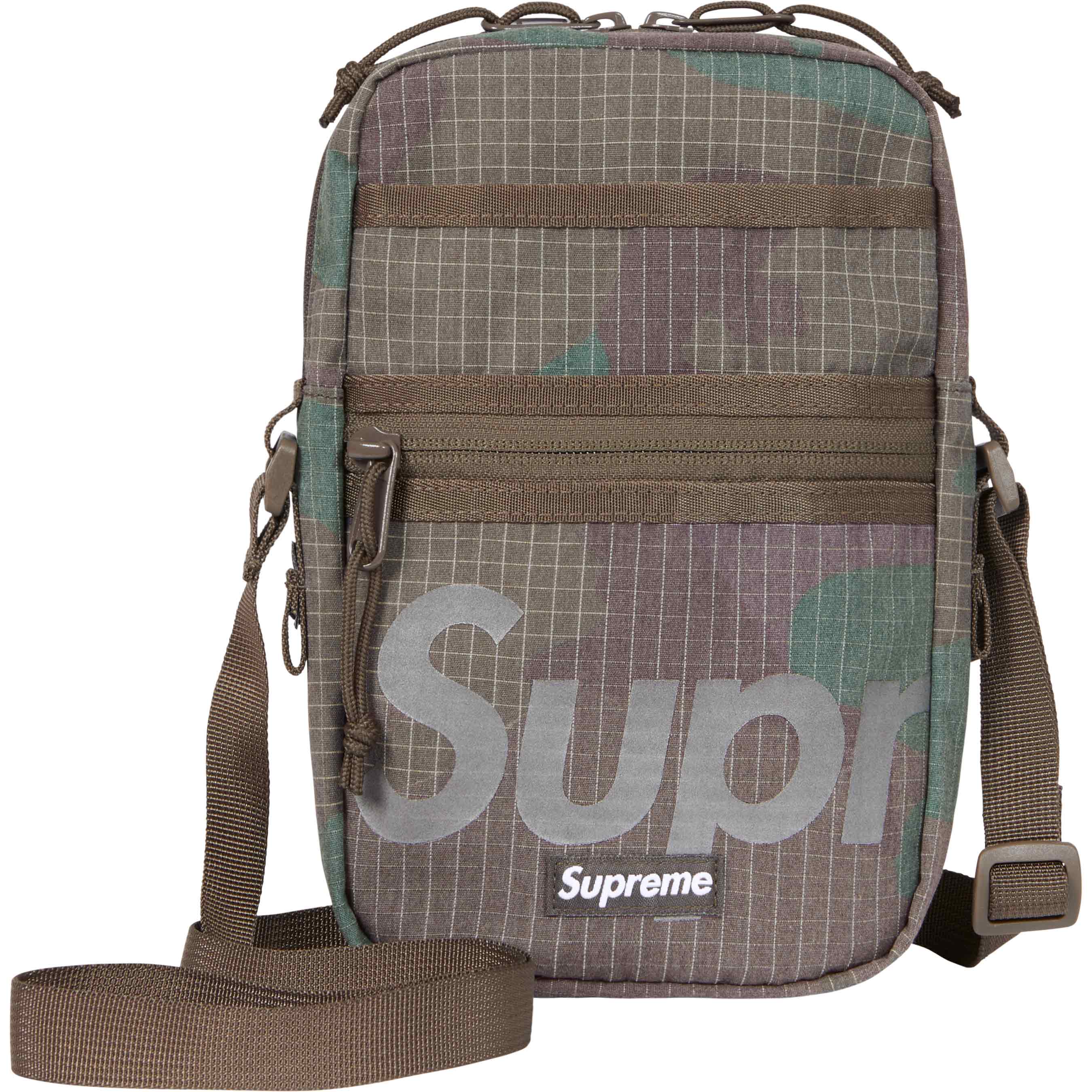 Supreme Shoulder Bag Woodland Camo