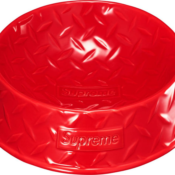 Supreme Diamond Plate Dog Bowl – Gotgoods