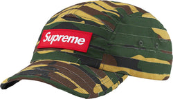 Supreme Layered Camo Camp Cap Green