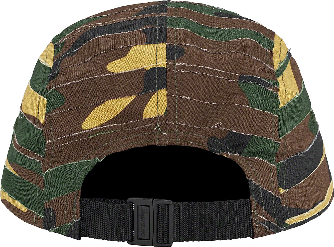 Supreme Layered Camo Camp Cap Green