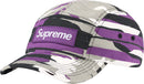 Supreme Layered Camo Camp Cap Purple