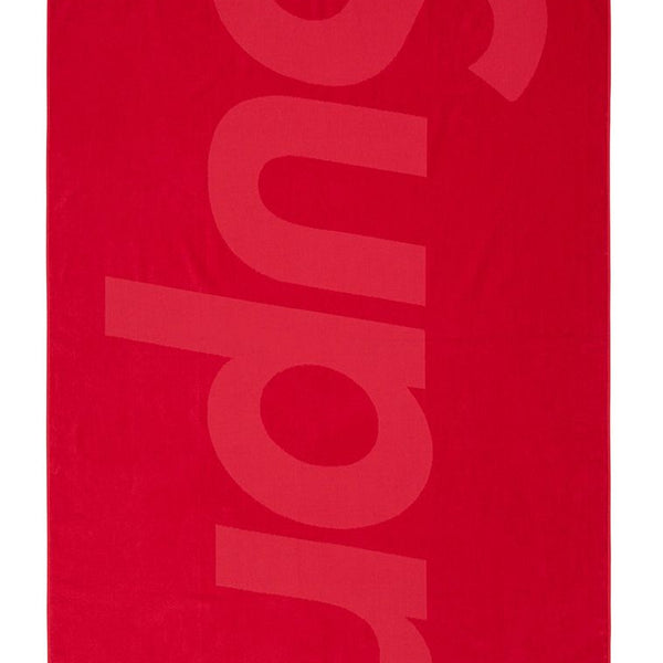 Supreme Tonal Logo Towel Red – Gotgoods