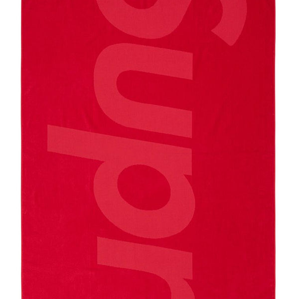 Supreme Tonal Logo Towel Red