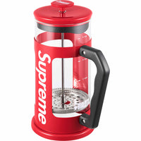 Supreme Bialetti 8-Cup French Press Red