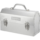 Supreme L. May MFG Inc. Miner's Lunchbox Silver