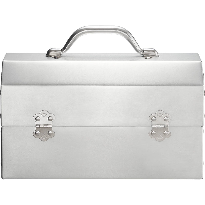 Supreme L. May MFG Inc. Miner's Lunchbox Silver