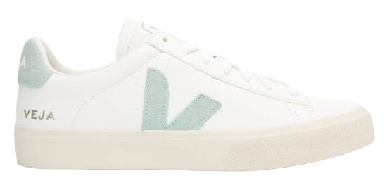 Veja Campo Low Chromefree Leather White Matcha