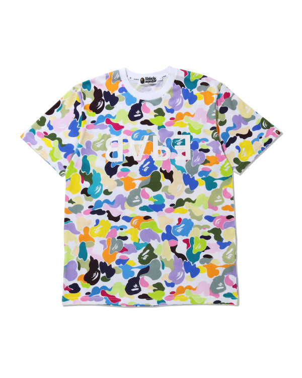 Bape Multicolor Camo Tee White