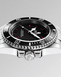 BAPE A Bathing Ape Type 1 Bapex Watch Silver/Black