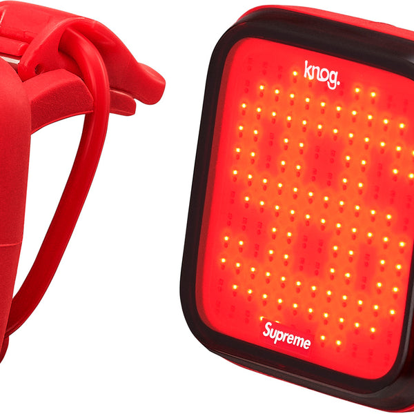 Supreme Knog Blinder Bicycle Lights Red – Gotgoods