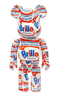 Bearbrick ANDY WARHOL "Brillo" 1000%