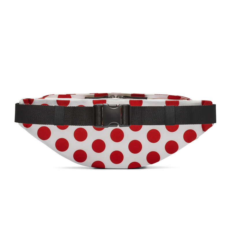 Nike heritage hip pack polka dots white/red