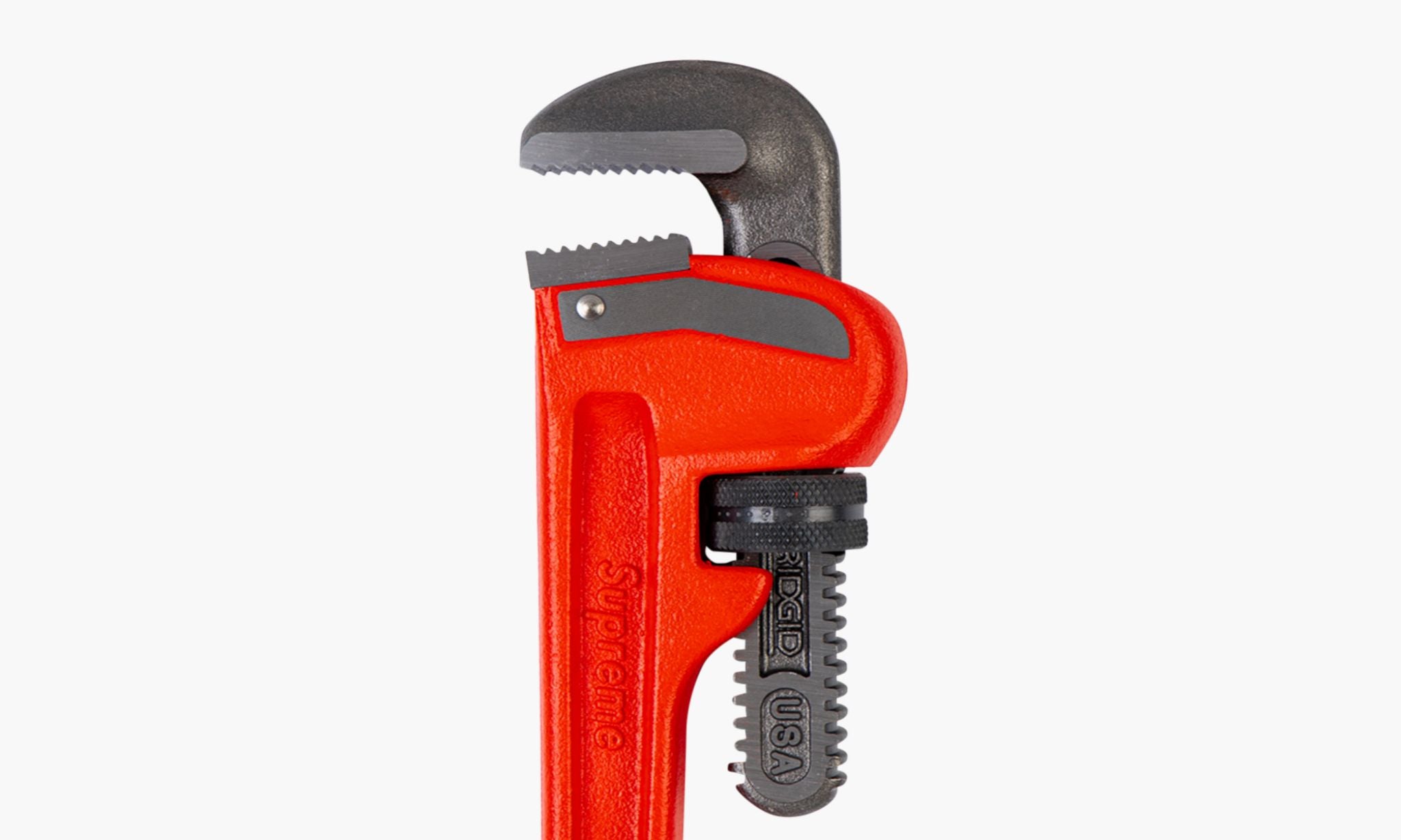 Supreme Ridgid Pipe Wrench Red