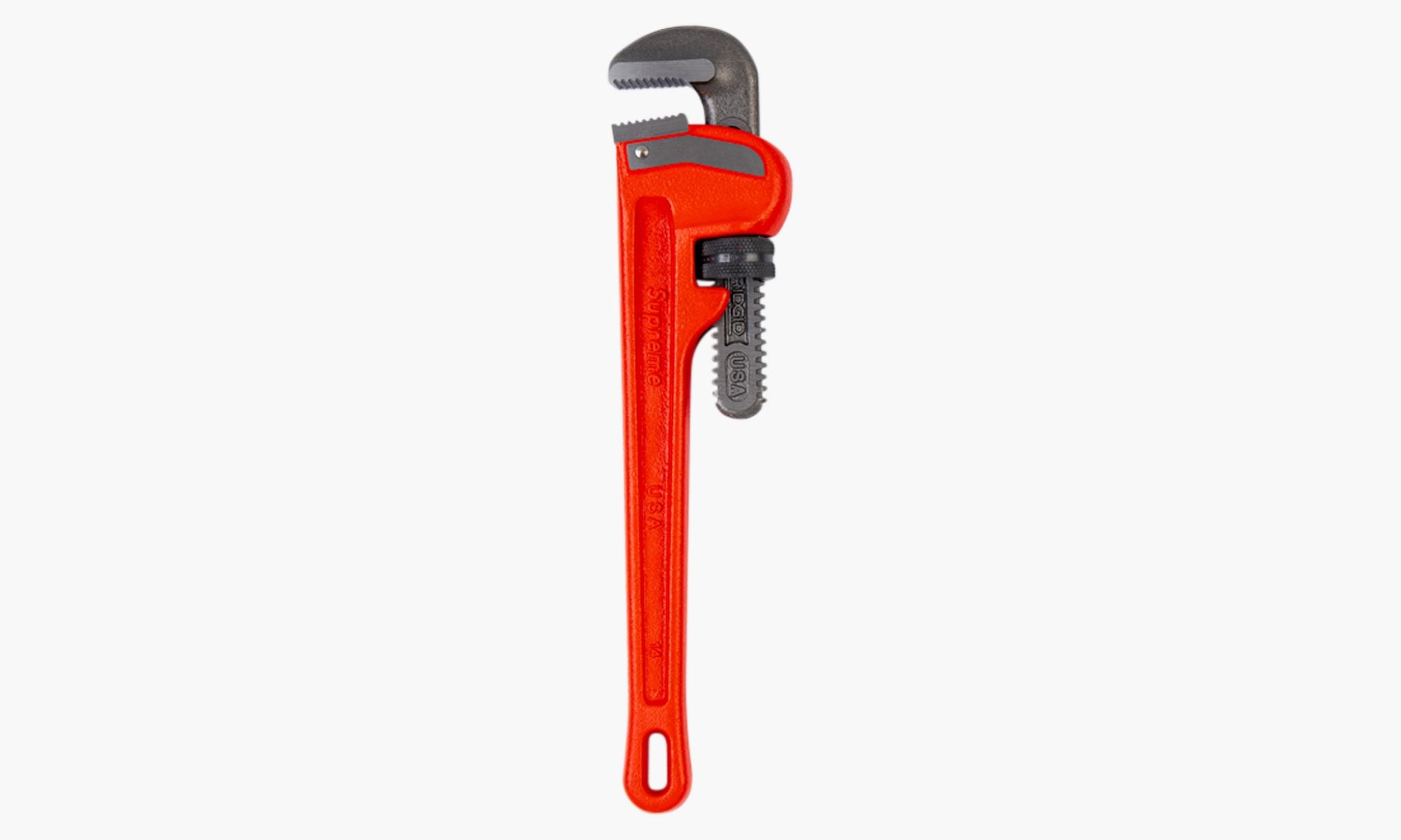 Supreme Ridgid Pipe Wrench Red