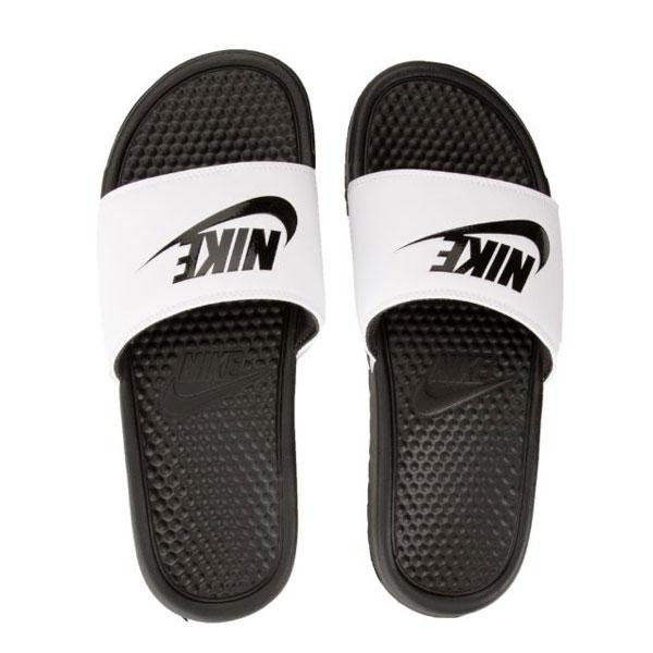 Nike benassi jdi white/black