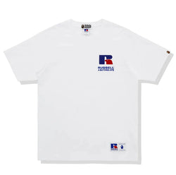 BAPE x Russell College Tee White