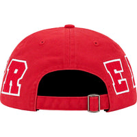 Supreme Spellout 6-Panel Red