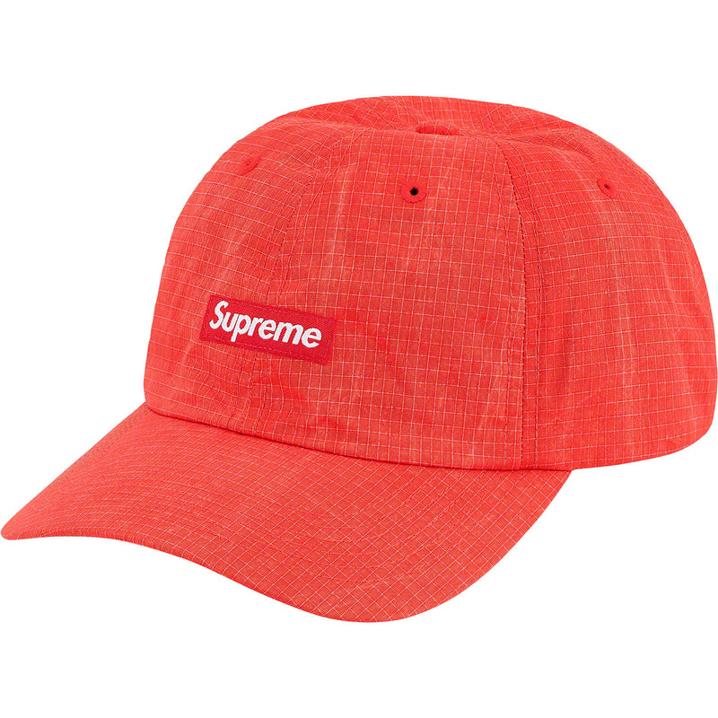 Supreme Faded Ripstop 6-Panel Red