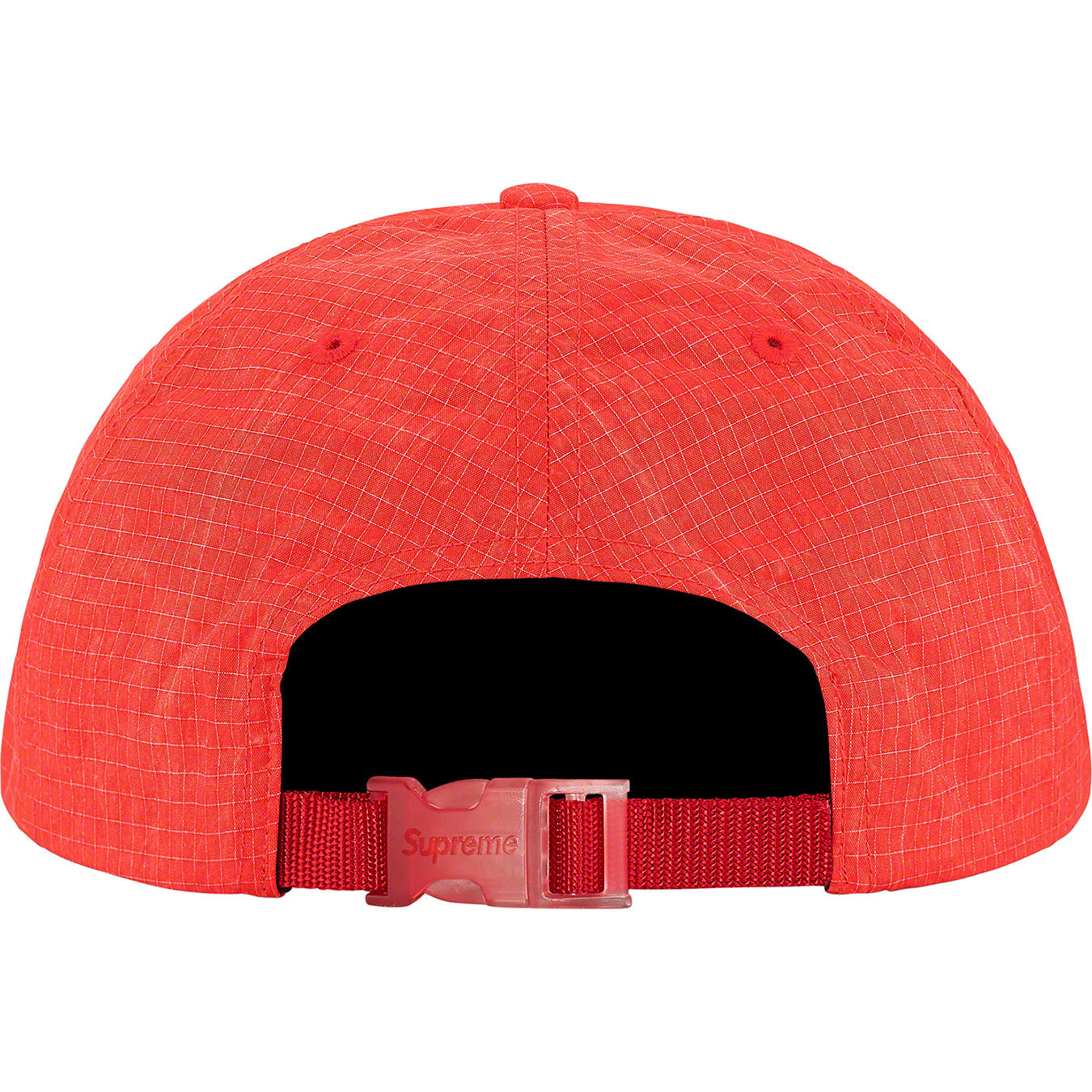 Supreme Faded Ripstop 6-Panel Red