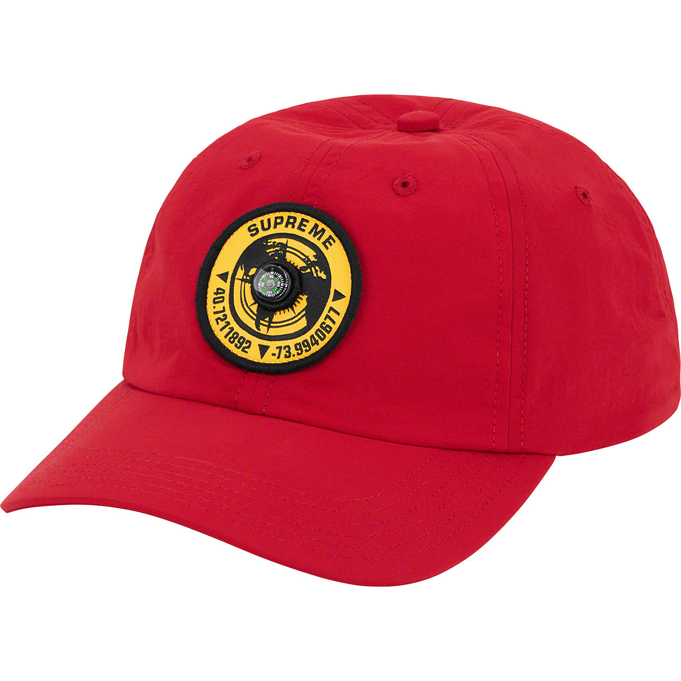 Supreme Compass 6-Panel Red