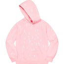 Supreme Embroidered S Hooded Sweatshirt Light Pink