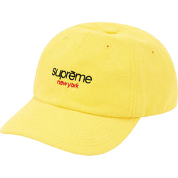 Supreme Classic Logo 6-Panel Yellow