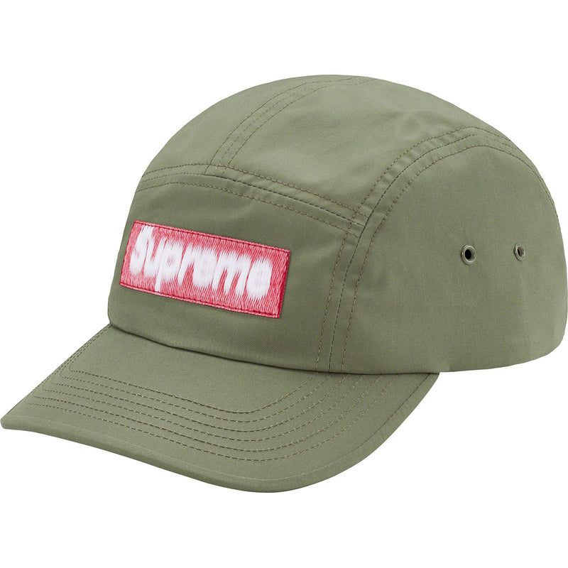 Supreme Reversed Label Camp Cap Olive