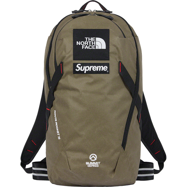 Supreme The North Face Summit Series Outer Tape Seam Route Rocket Backpack Olive