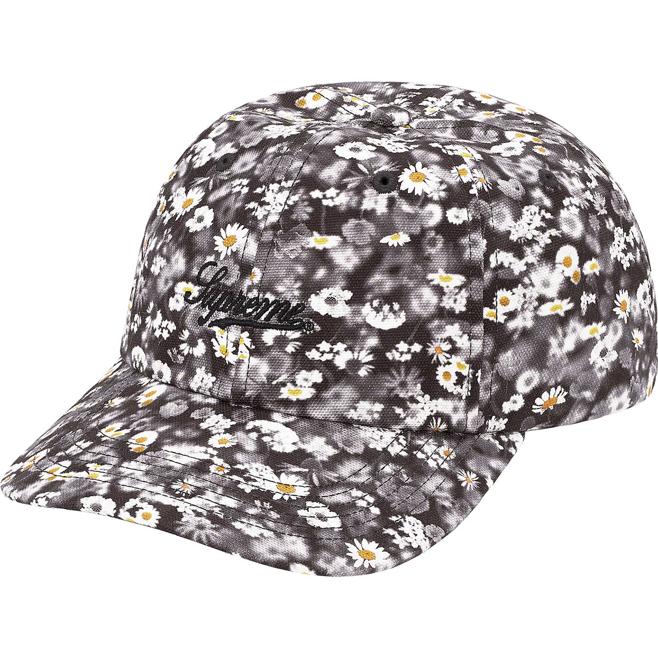 Supreme Liberty Floral 6-Panel Black