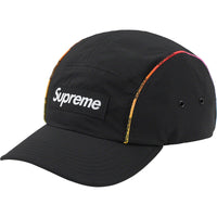 Supreme Gradient Piping Camp Cap Black