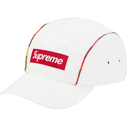 Supreme Gradient Piping Camp Cap White