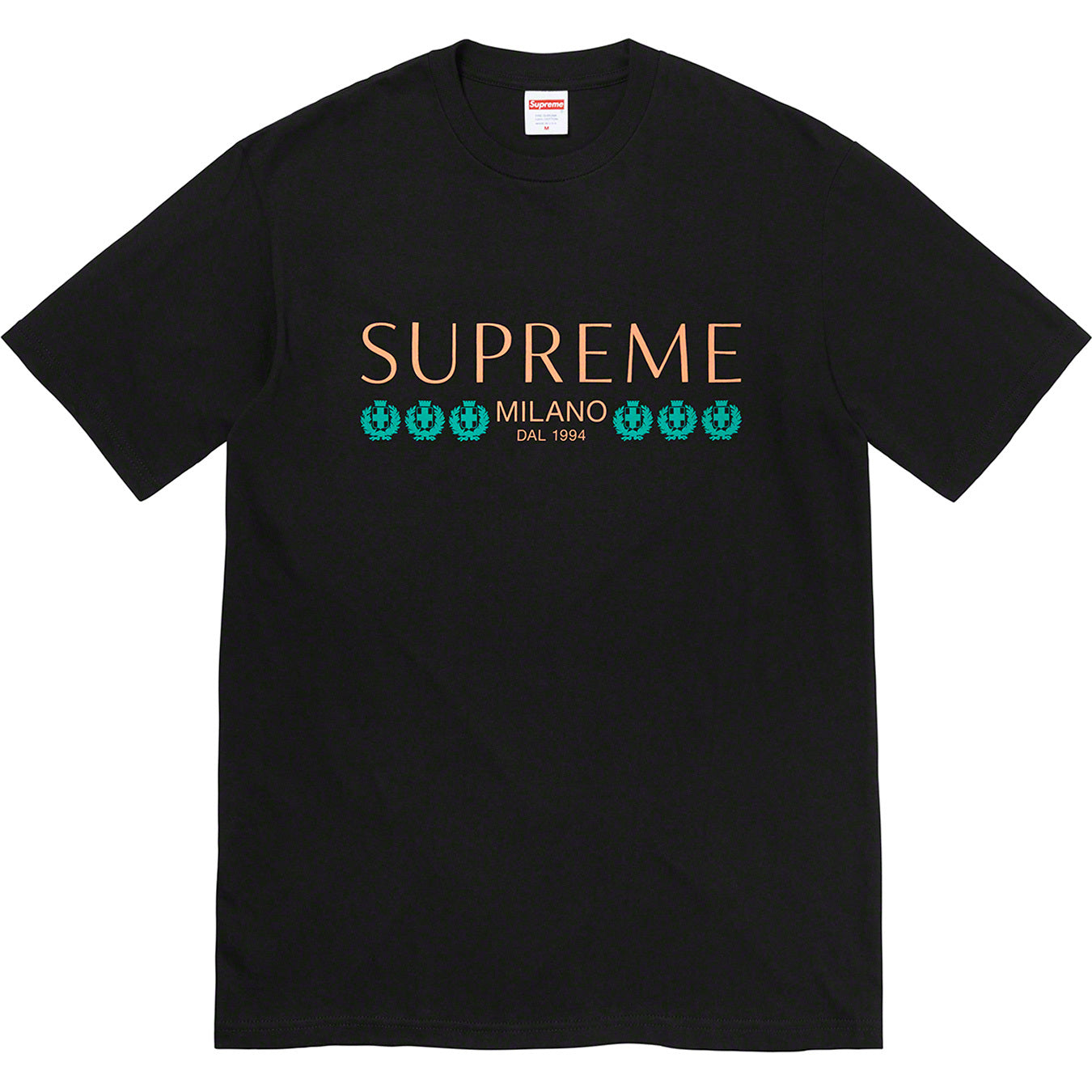 Supreme Milano Tee Black