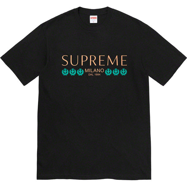 Supreme Milano Tee Black