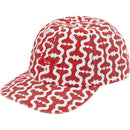 Supreme Monogram S Logo 6-Panel Red