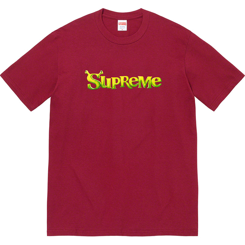 Supreme Shrek Tee Cardinal