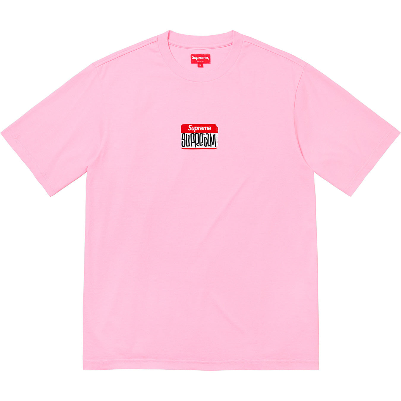 Supreme Gonz Nametag S/S Tee Pink