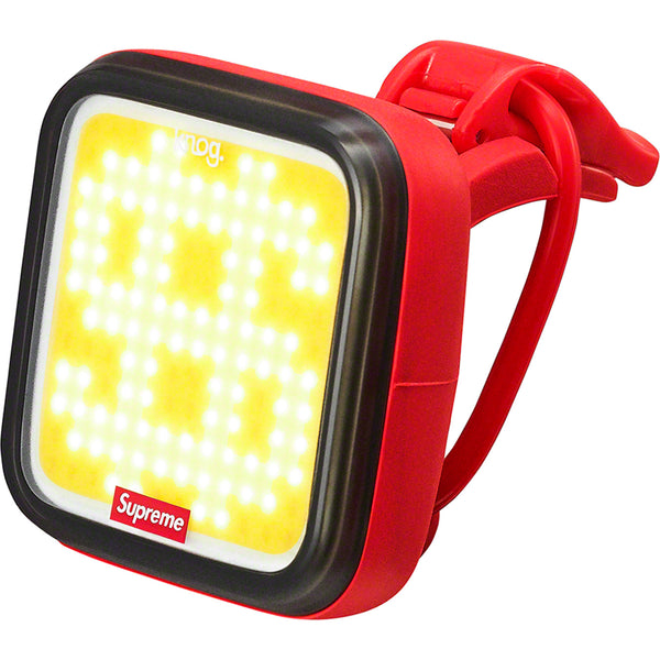 Supreme Knog Blinder Bicycle Lights Red