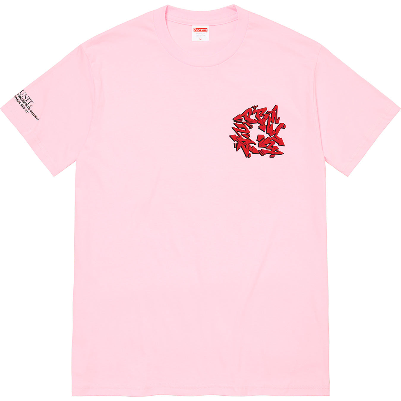 Supreme Support Unit Tee Light Pink