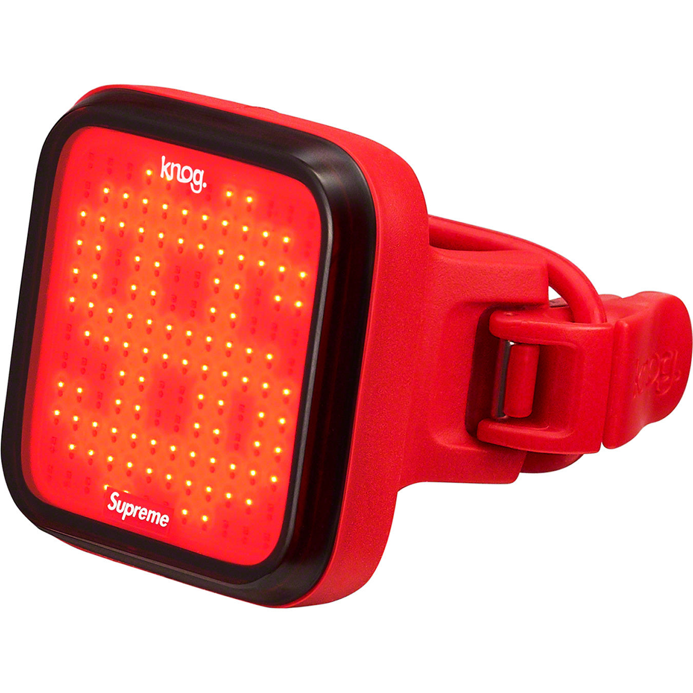 Supreme Knog Blinder Bicycle Lights Red