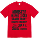 Supreme Monster Tee Red