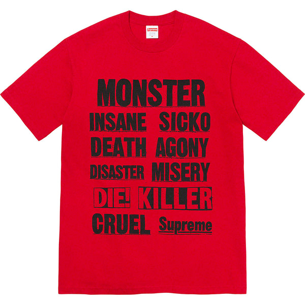 Supreme Monster Tee Red