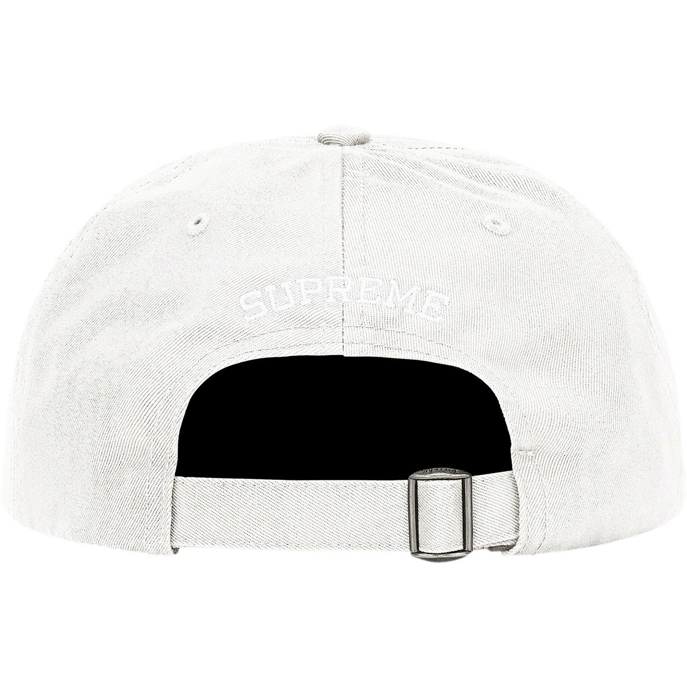 Supreme Reverse Logo 6-Panel Stone