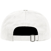 Supreme Reverse Logo 6-Panel Stone