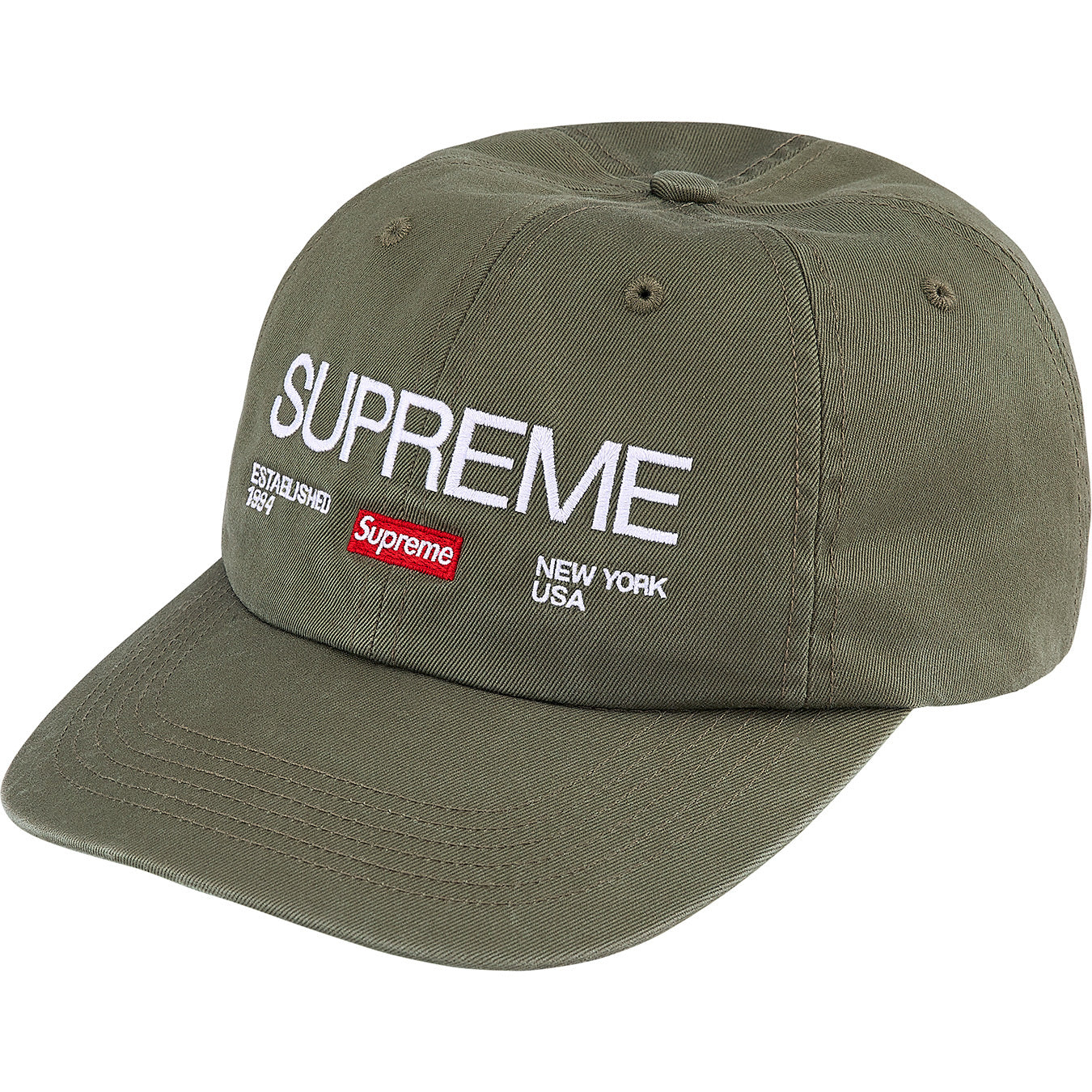 Supreme Est. 1994 6-Panel Olive