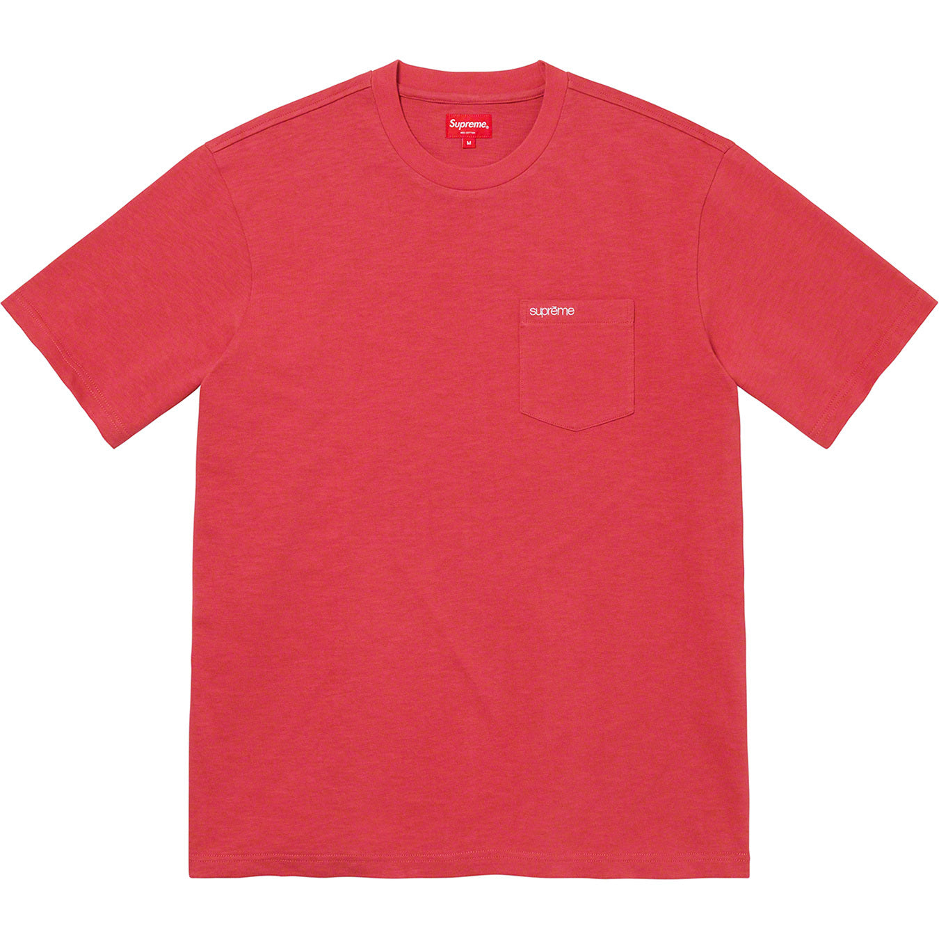 Supreme S/S Pocket Tee Red