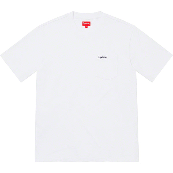 Supreme S/S Pocket Tee White