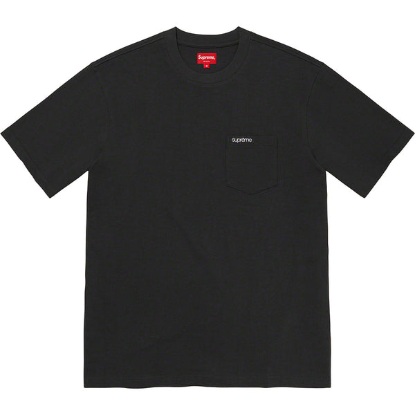 Supreme S/S Pocket Tee Black