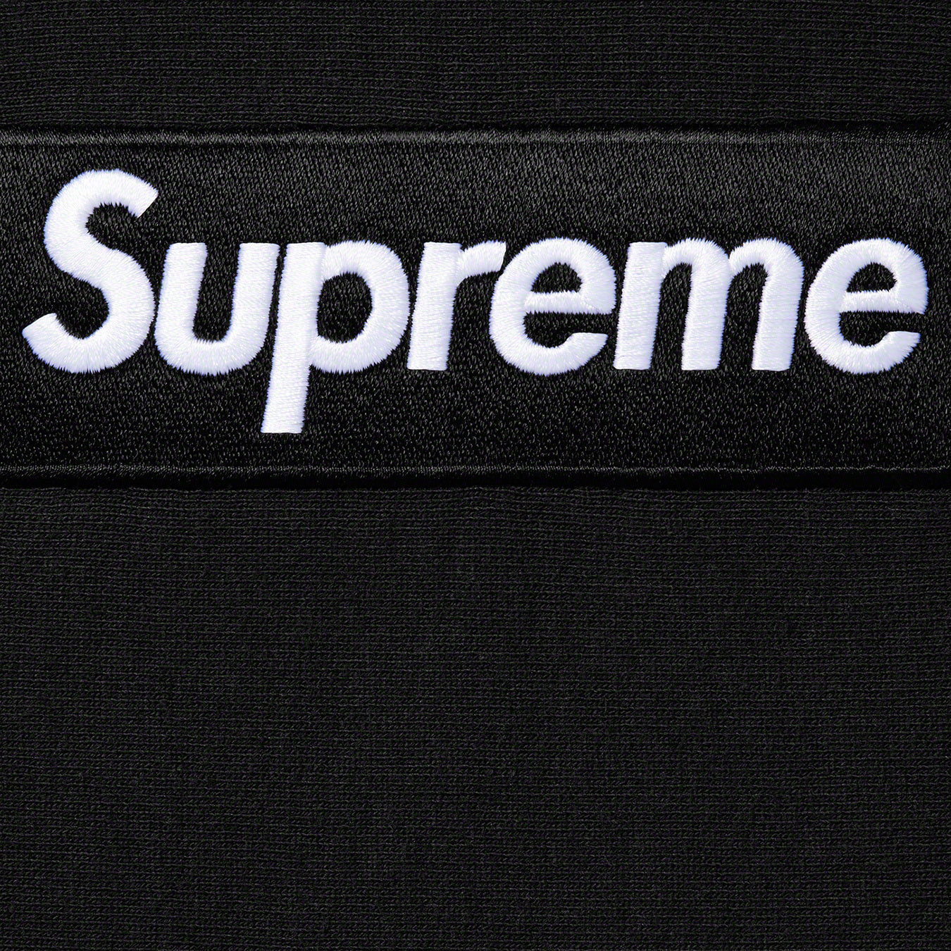 Supreme Box Logo Hooded Sweatshirt Black