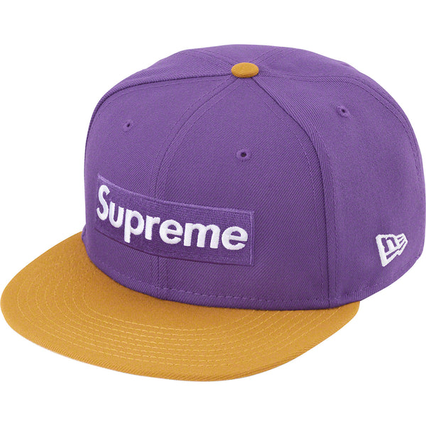 Supreme 2-Tone Box Logo New Era Purple